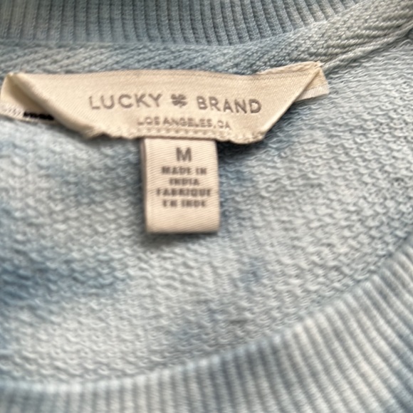 NWT Lucky Brand Tie Dye Sweatshirt - Picture 5 of 8